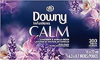 Vista 10 de Downy CALM, Mega Hojas para Secadora, Suavizante de Ropa, Lavanda y Vainilla, 130