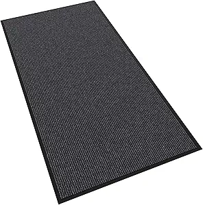 Front Door Mat, 96" x 48" Heavy Duty Indoor Outdoor Doormat, Non-Slip Welcome Mats for Entryway, Rubber Backing Low Profile Commercial Door Mats