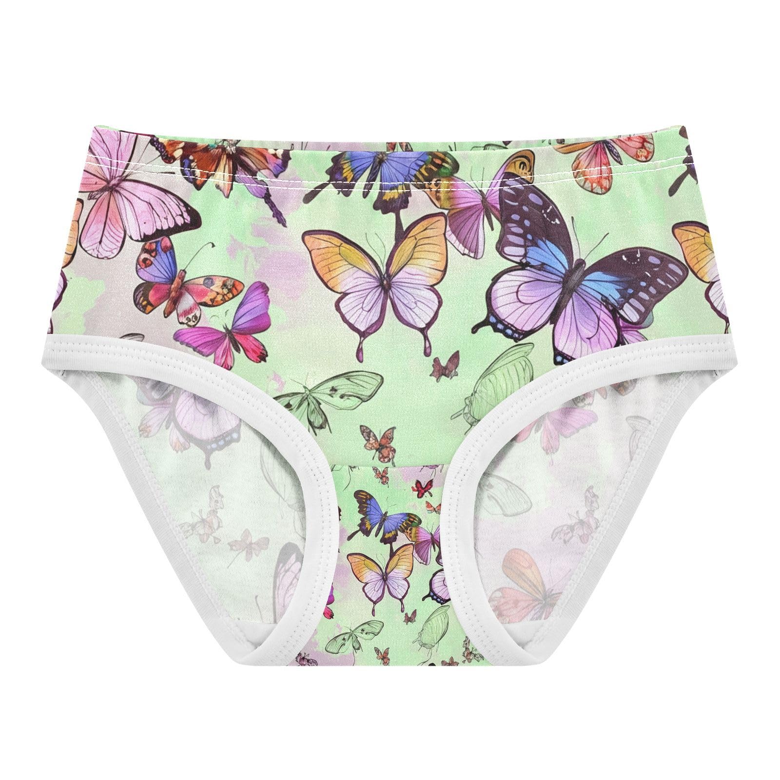 Colorful Butterfly Toddler Girlss Underwear 2T 202c1150