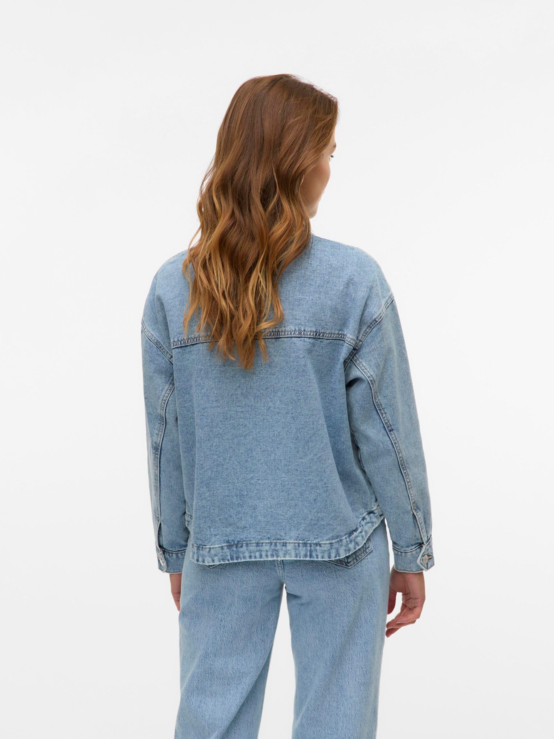 VERO MODA Veste-Chemise VMJAMIE Veste en Jean