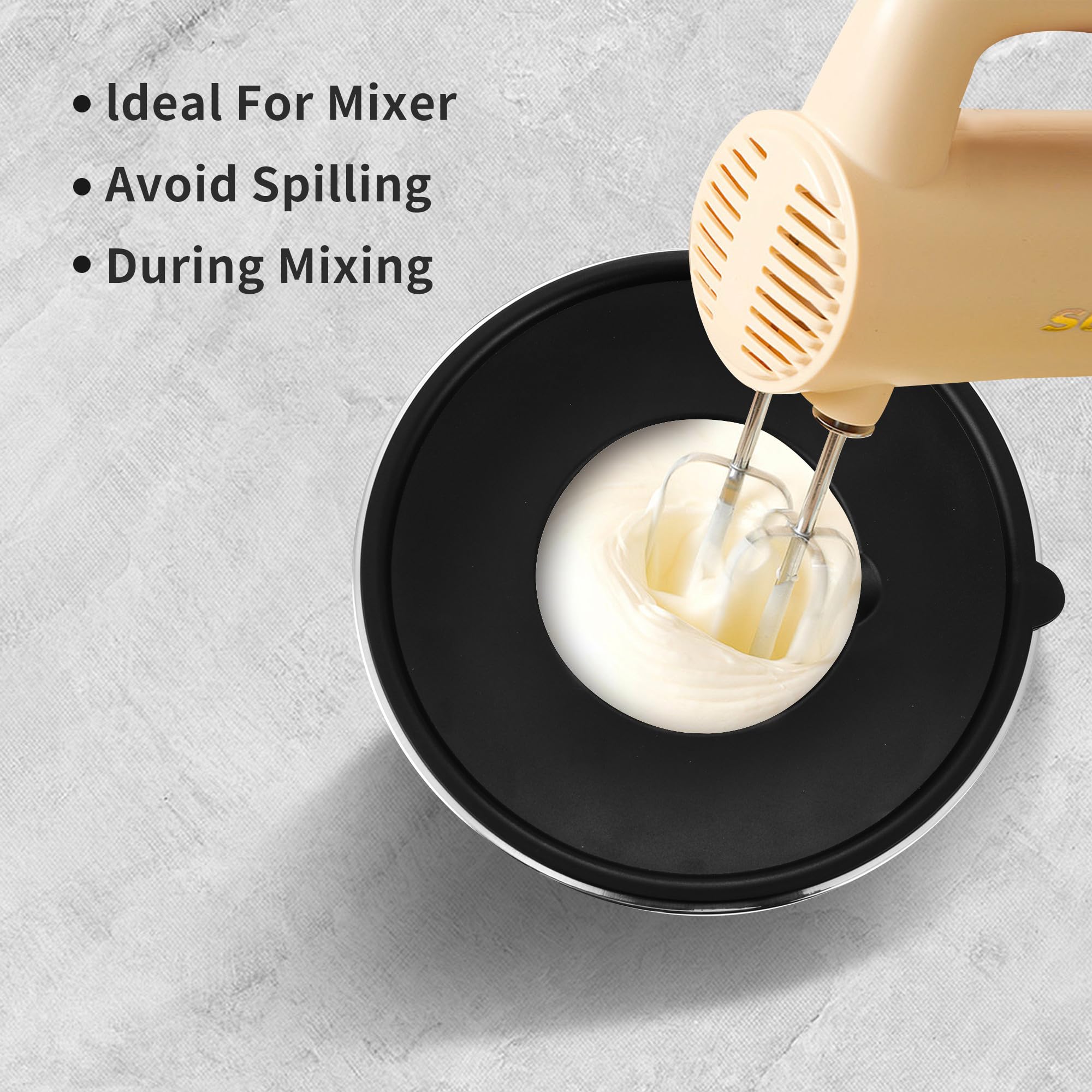 Set Di 5 Ciotole In Acciaio Inox Per Cucina - Multiuso Con Coperchi Ermetici E Accessori Per Tritare - Foto 14