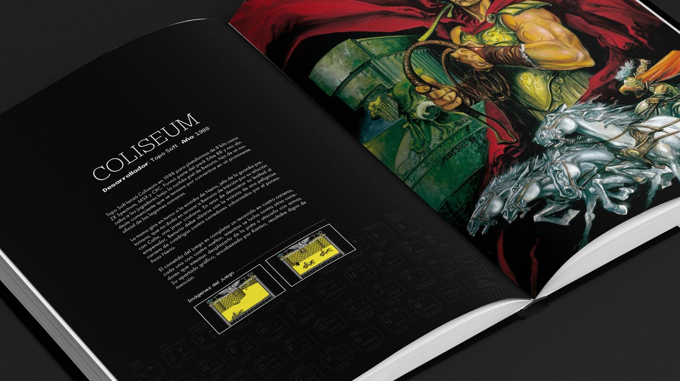 Libro Más allá del arte de Spectrum, desde Azpiri hasta hoy