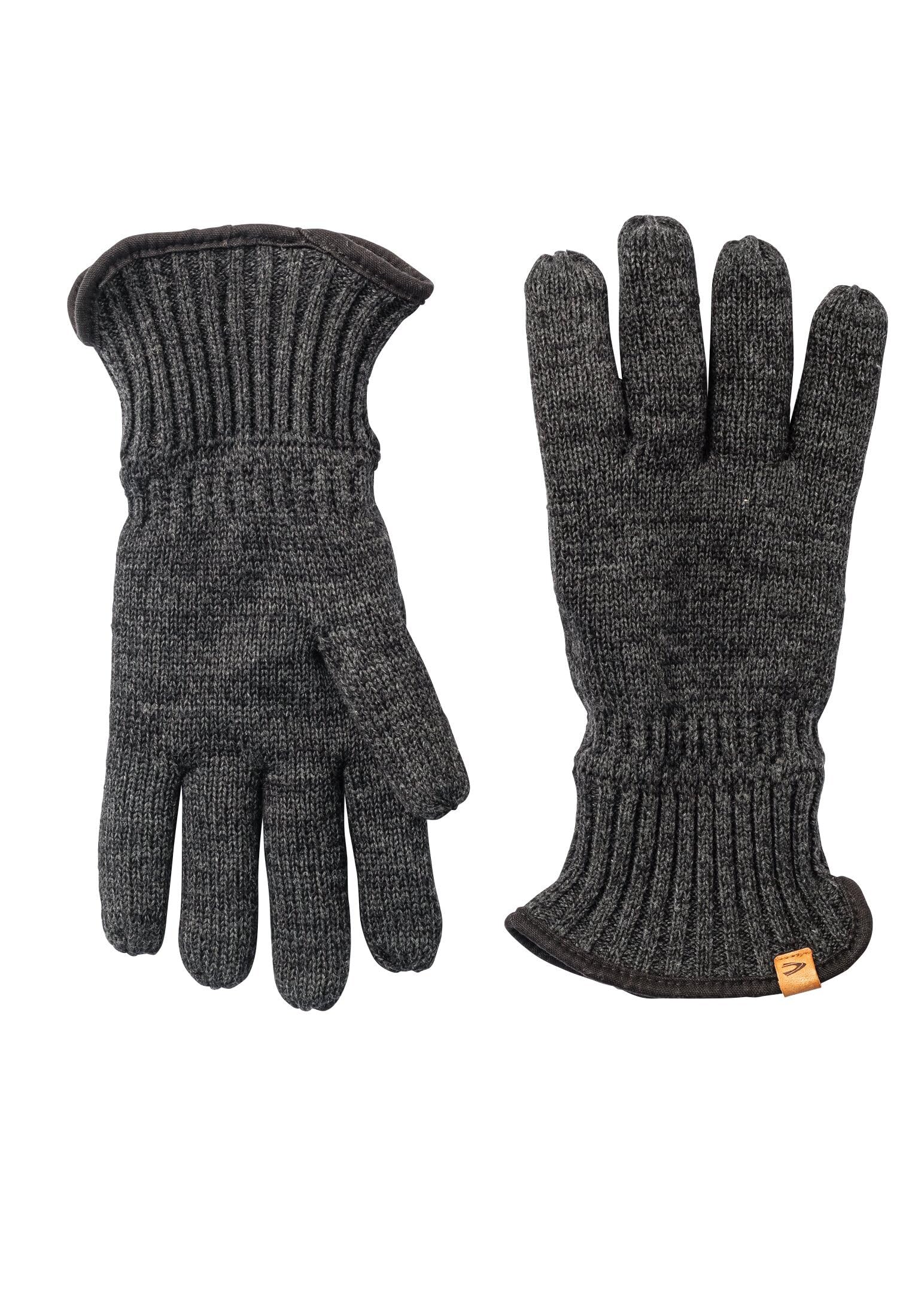 camel active Herren Strickhandschuhe mit warmen Futter