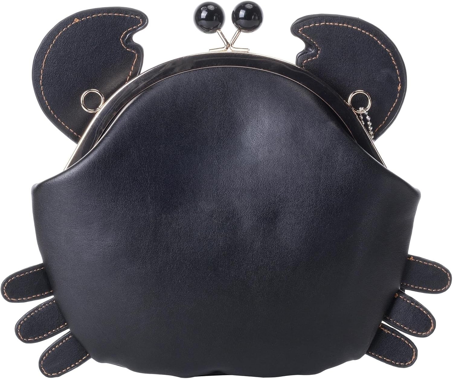 QZUnique Crab Handbag Crayfish Shells Crossbody Bag Novelty Animal Shaped Purse Detachable Shoulder Bag for Women Girl - Image 4