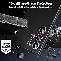 Vista 99 de WSKEN for Samsung Galaxy S24 Ultra Camera Lens Protector, Ultra Thin Scratch Resistant 9H Tempered Glass with Aluminum Metal Circle Camera Screen