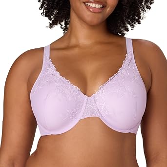 Playtex Womens Underwire Bra, Plus-Size Bras Available, Full Coverage, Convertible, Supportive, Lace, 4805