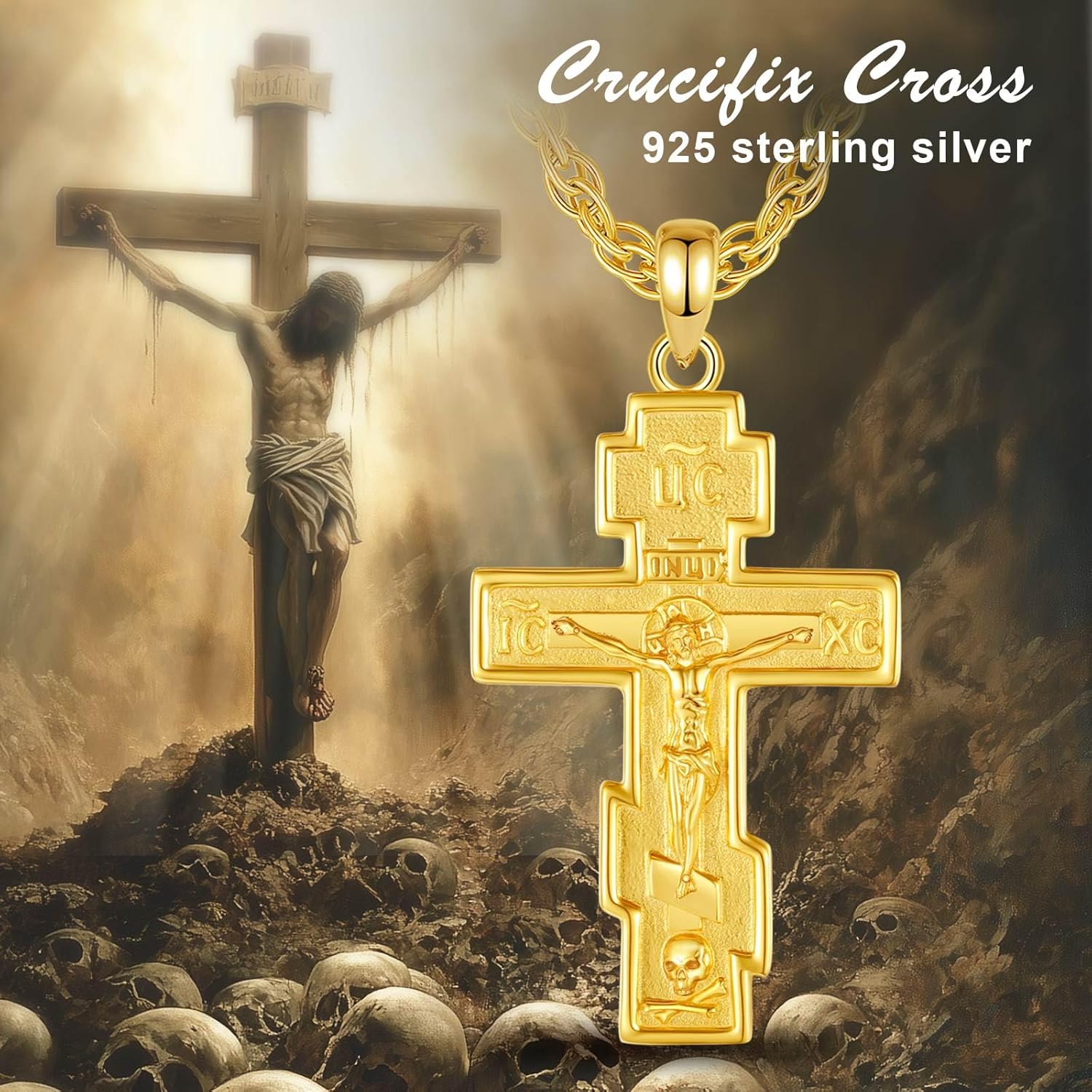 INFUSEU Faith-Inspired Christian Catholic Saint Necklaces Religious Protection Gifts for Women - Image 7