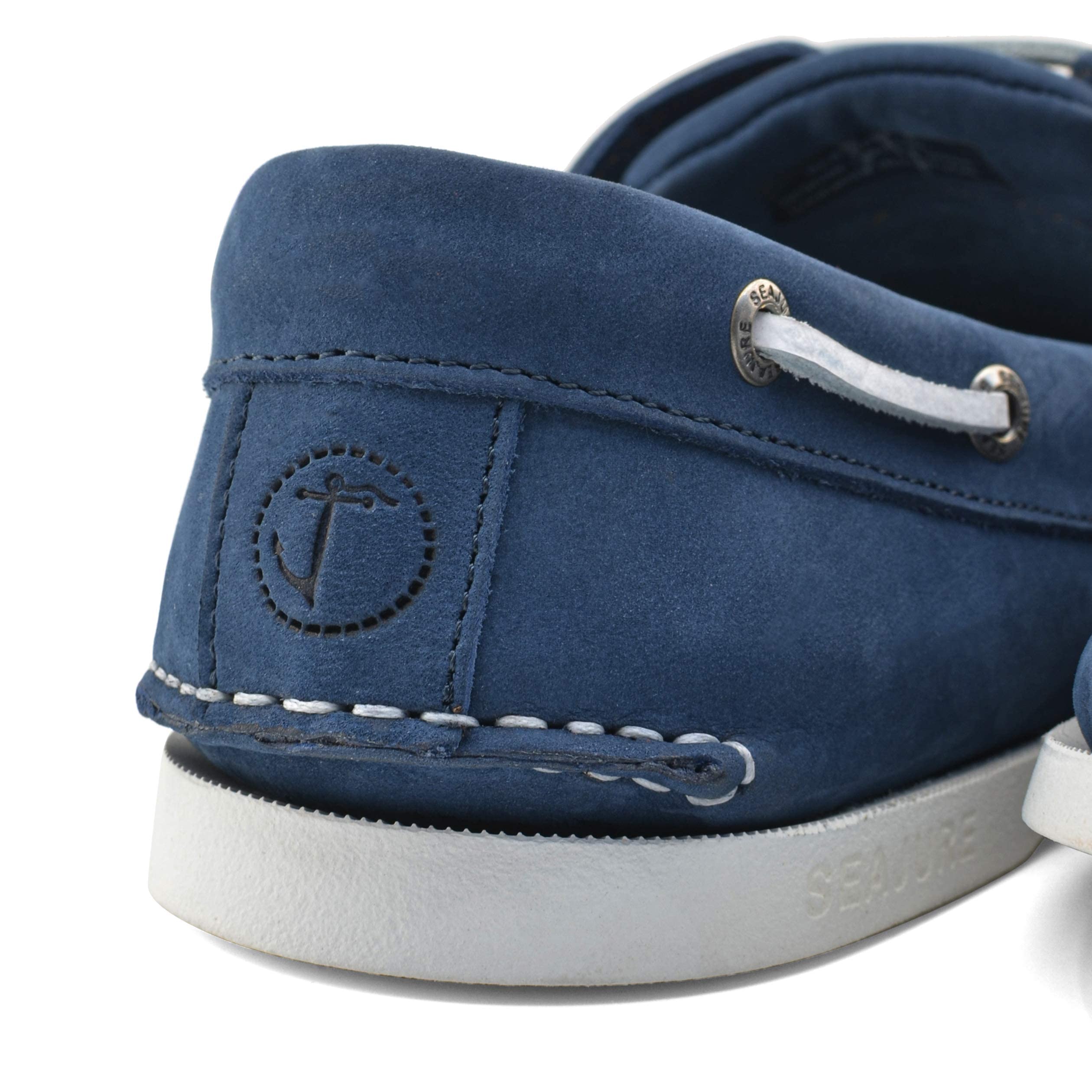 Seajure Damen Bootsschuhe Trebaluger Blaues Nubukleder