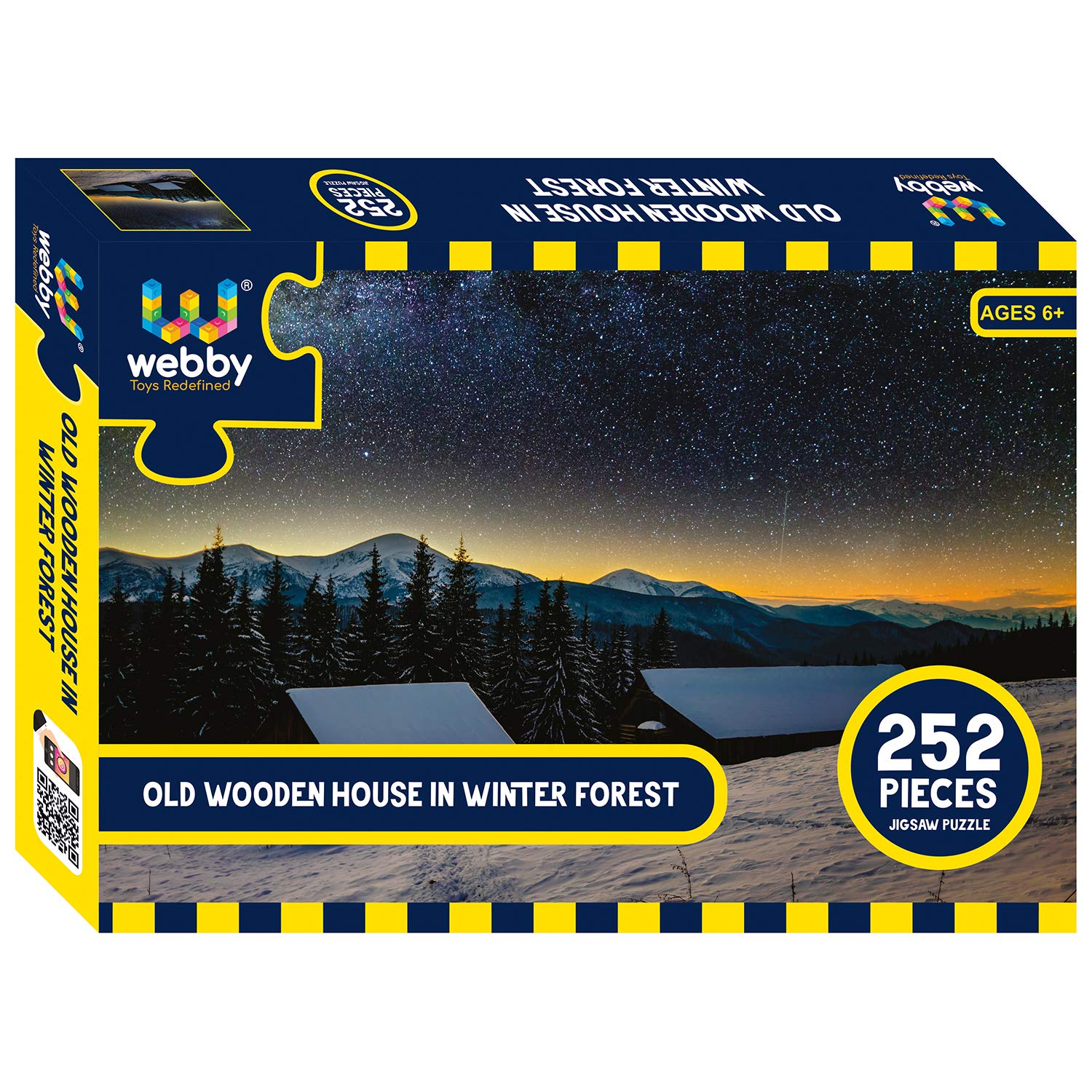 Webby Old Wooden House in Winter Forest Jigsaw Puzzle, 252 Pieces (B08DD8KZXL) Amazon Price History, Amazon Price Tracker