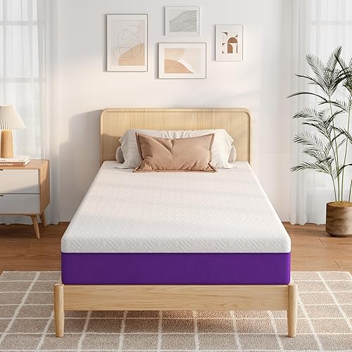 Miniatura 18 de Colchón King de 14 pulgadas de Espuma Viscoelástica Medio con Gel Refrescante de Té Verde, Certificado CertiPUR-US, Transpirable y de Soporte Azul