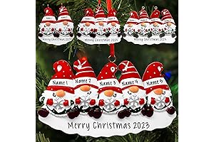 2023 Personalized Christmas Ornaments Family of 2/3/4/5/6