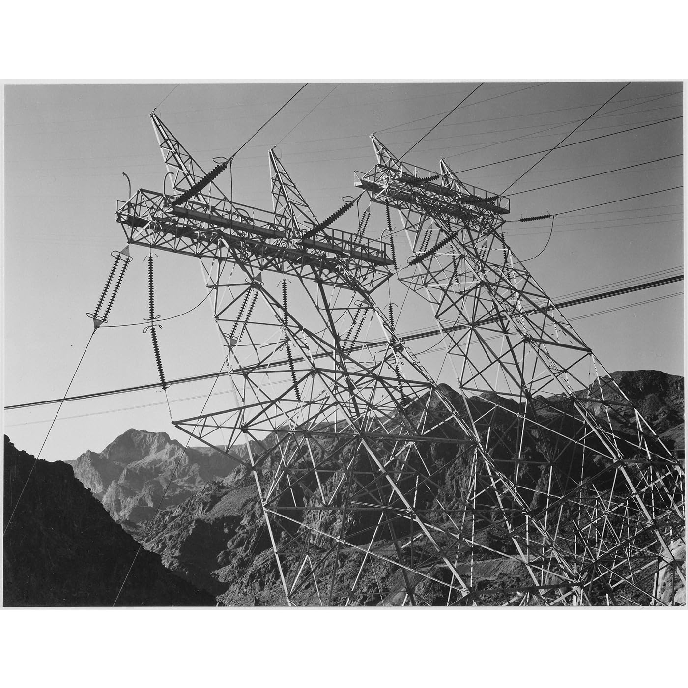 Encres d'archivage sur impression giclée Adams toile musée 127x101 cm - 2