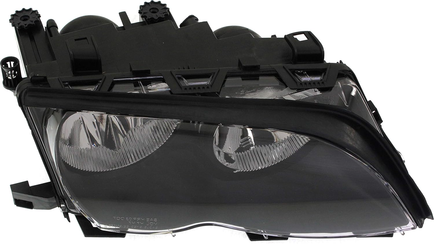 Evan Fischer Passenger Side Headlight for BMW 325i Base 2002-2005 Also Fits 325xi Halogen With bulb(s) Sedan & Wagon Replaces# 63127165772