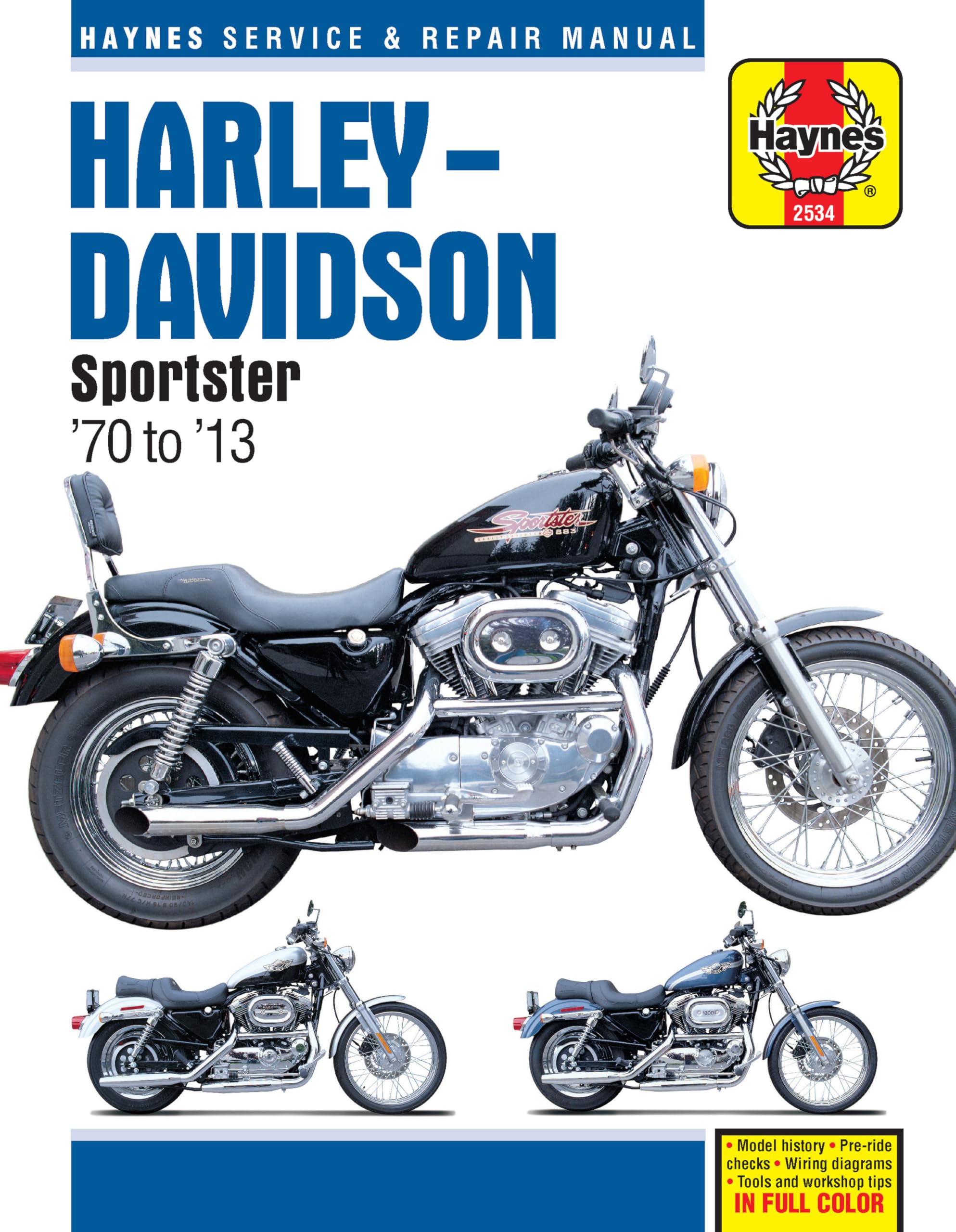 Harley-Davidson Sportster '70 to '13 (Haynes Service & Repair Manual)