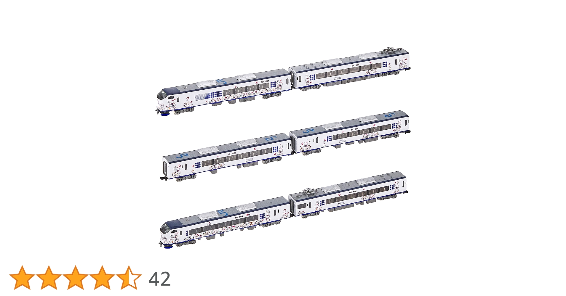 TOMIX 98690 281系特急列車　ハローキティ　6両セット JR 281系特急電車(ハローキティ はるか・Ori-Tsuru)セット