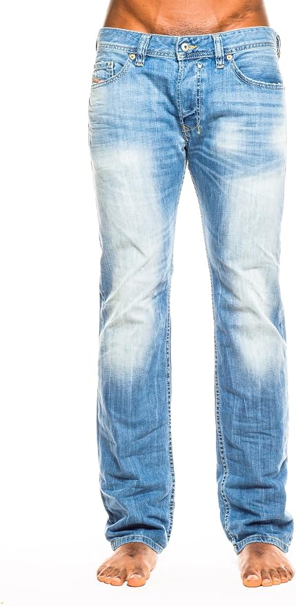 DIESEL SAFADO Slim Straight Denim Pants for Men, W36 equivalent / eaa522059