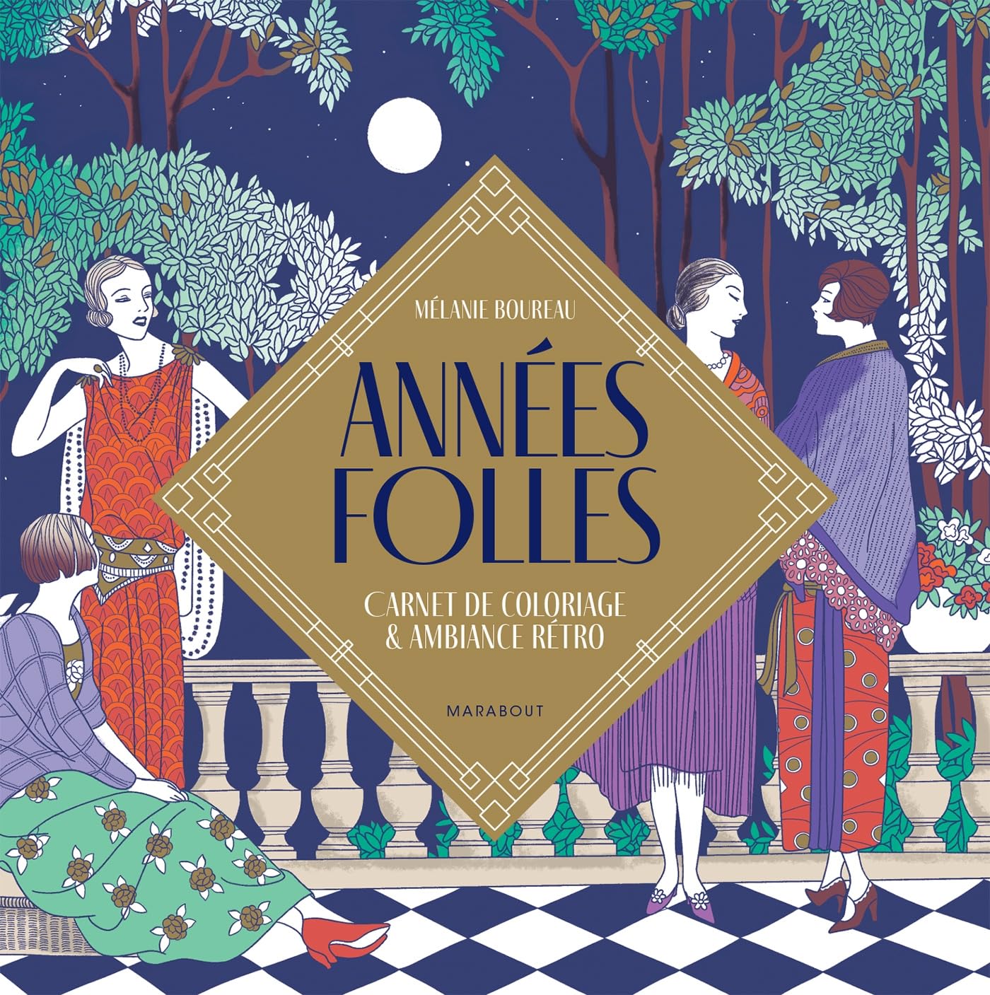 Années folles: Carnet de coloriage & ambiance rétro: 31612