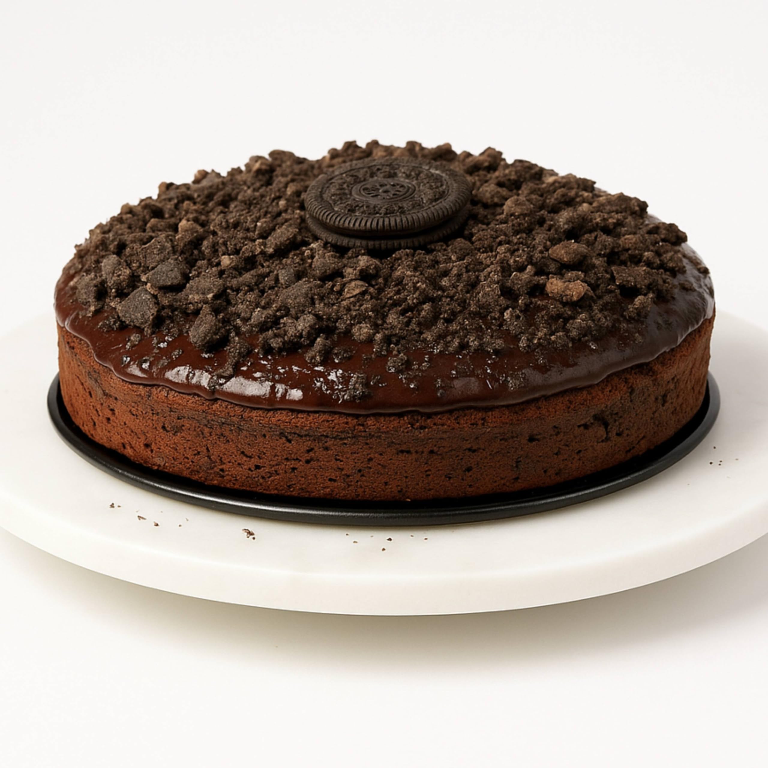 Andy Anand Sugar-Free Cookies & Cream Cake, 2 lbs - Award-Winning, Fresh & Natural Ingredients, Handcrafted Perfection, Ideal for Diabetics