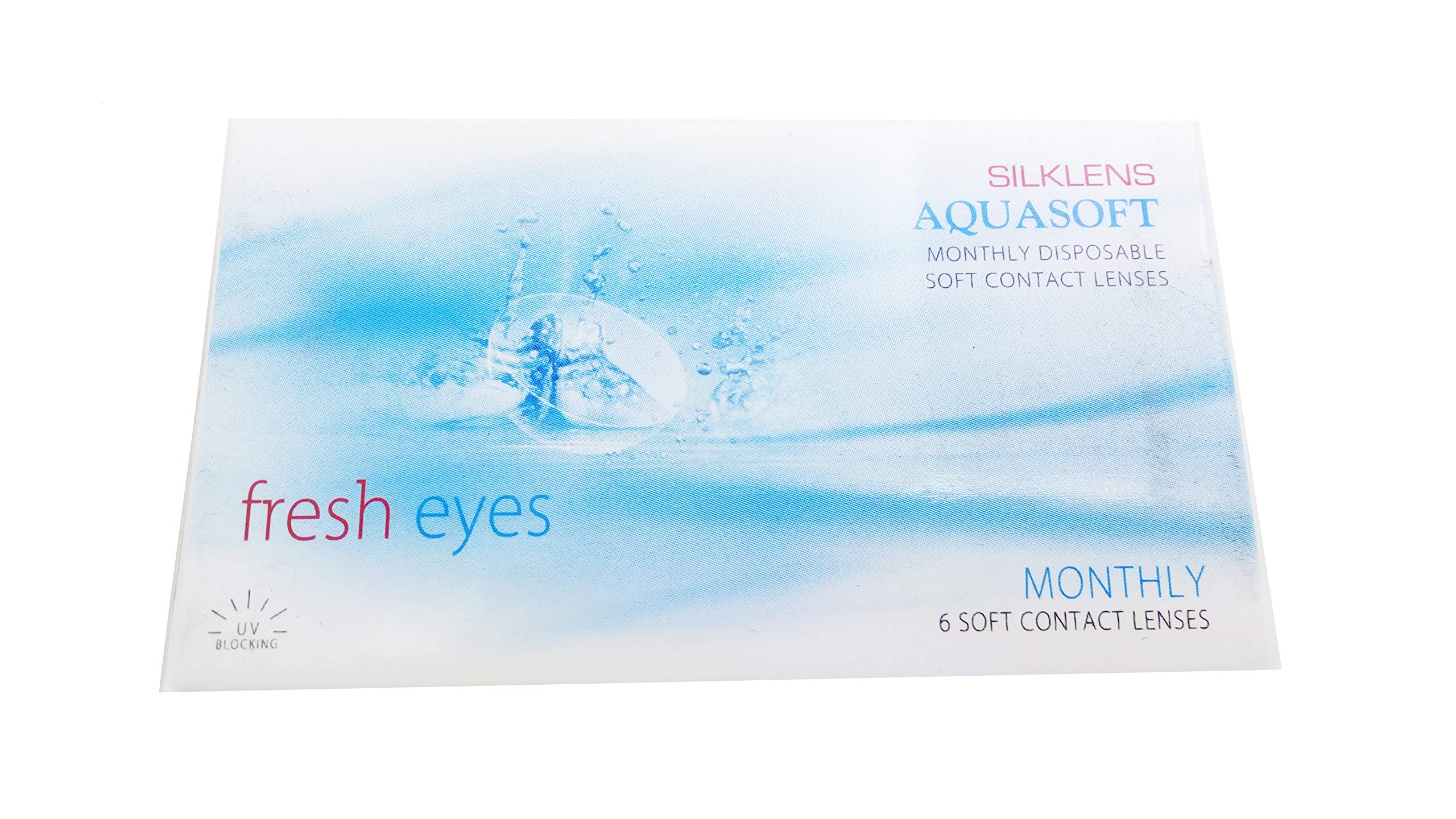 aquasoft silklens fresh eye -5.25 power monthly disposable white transparent soft contact lenses 6 piece (3 pair) (B088RGQZPG) Amazon Price History, Amazon Price Tracker