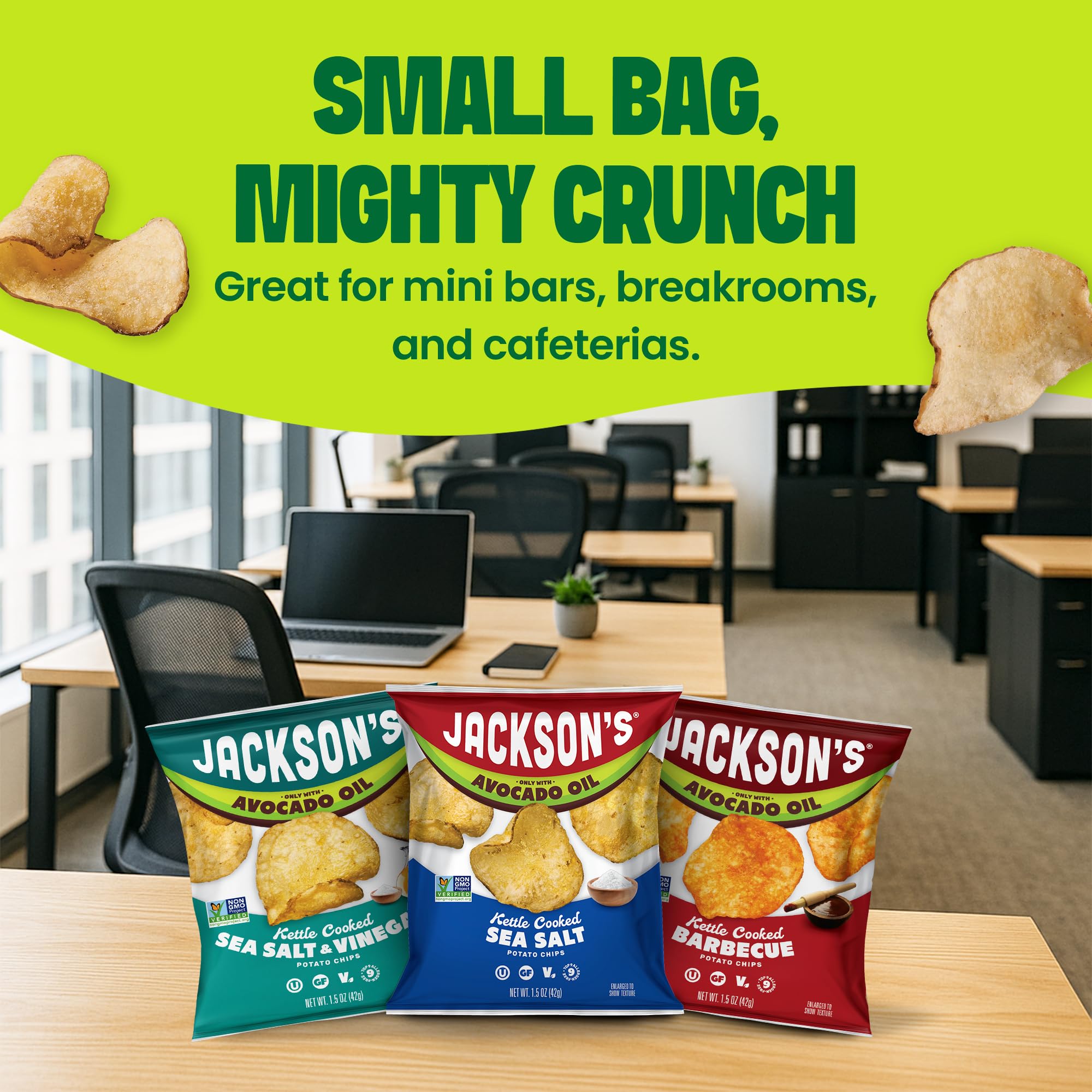 Amazon.com: Jackson's Classic Kettle Potato Chips (Variety Pack