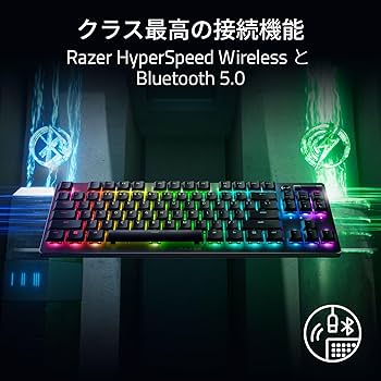 Razer Deathstalker V2 Pro tkl ワイヤレスキーボード Amazon.com: Razer DeathStalker V2 Pro Wireless TKL Optical