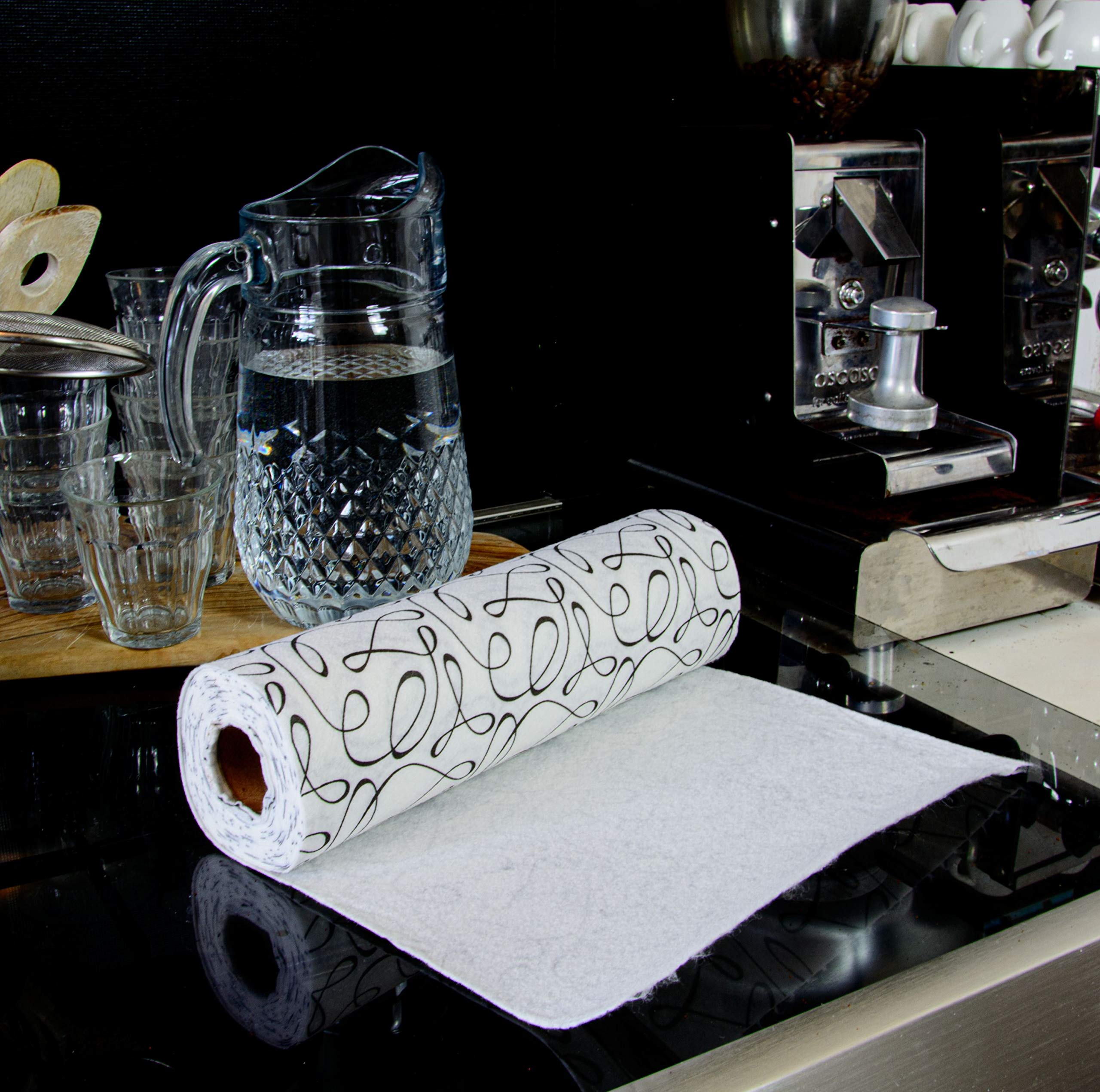 2 Rotoli Di Carta Cucina In Bambù Lavabili: Riutilizzabili Fino A 120 Volte, Eco-Friendly - Foto 10