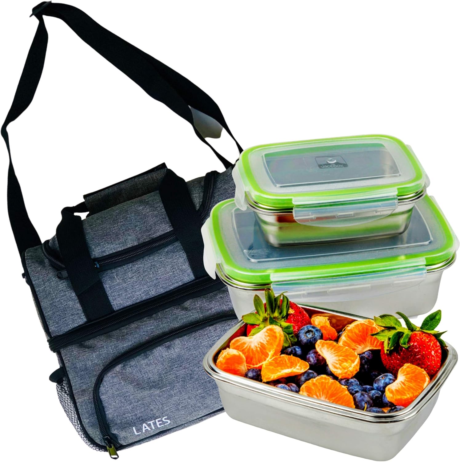 JaceBox Stainless Steel Lunchbox set 3 sizes Bento Boxes