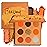 Orange Eyeshadow Palette Long Lasting Orange Eye Shadow for Women High Pigmented 9 Color Waterproof Eye Makeup- 9Orange