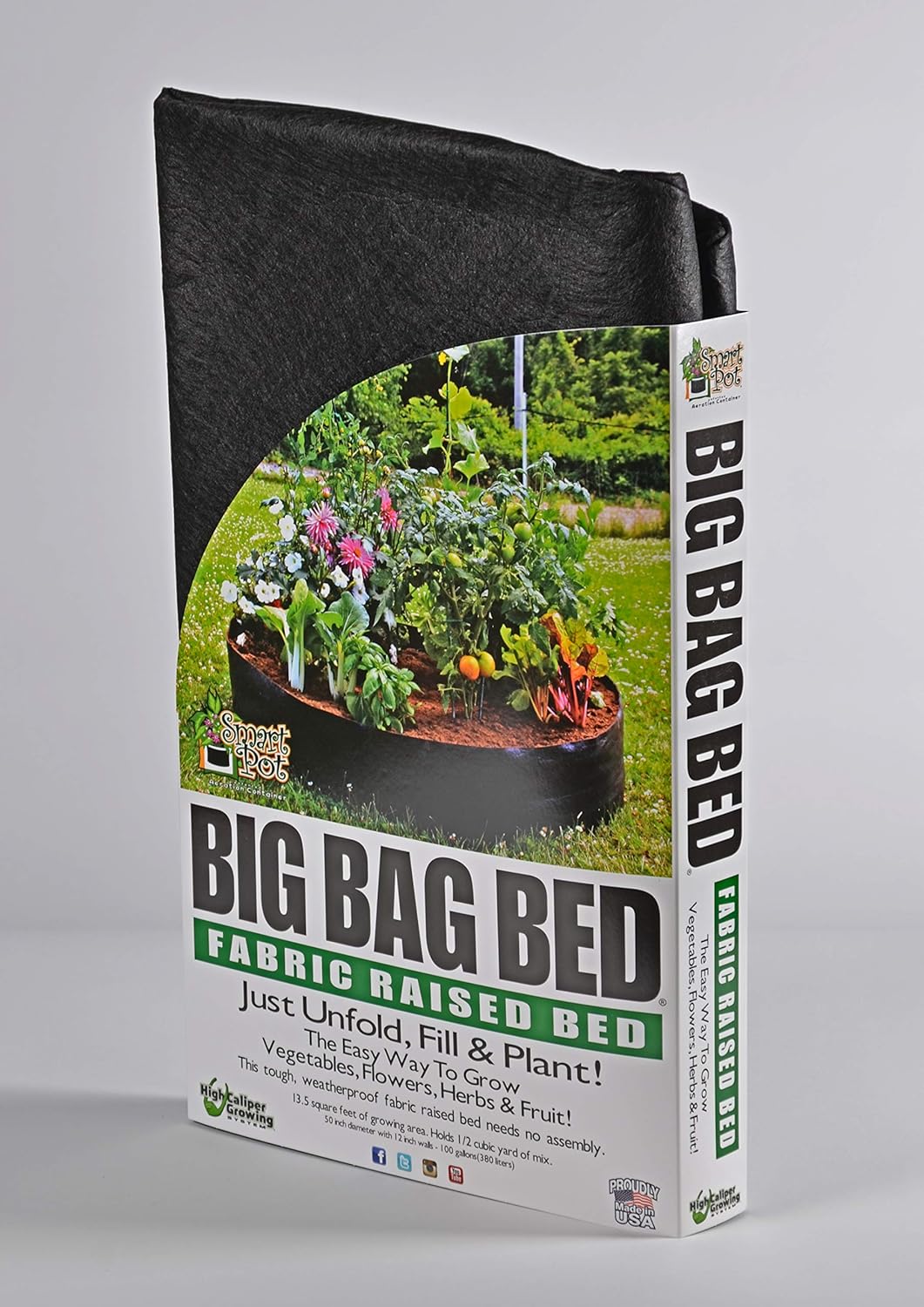 High Caliper Growing, inc. Smart Pots Big Bag Bed Fabric Raised