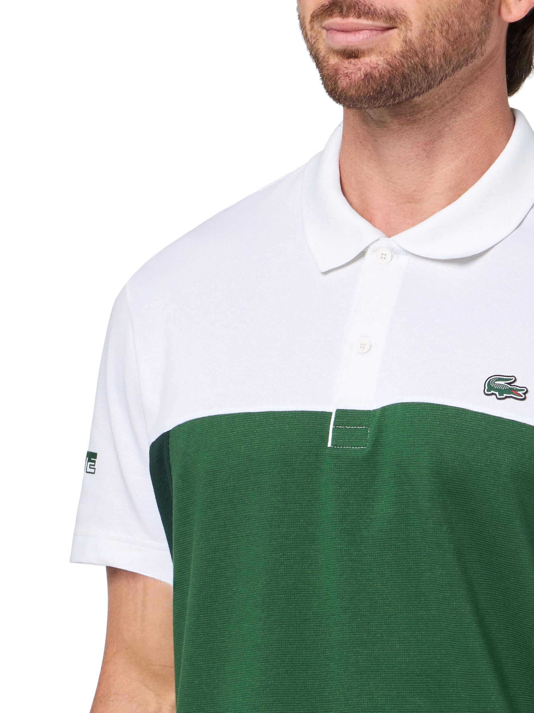 Lacoste Mens Fashion Regular Fit Short Sleeve Polo