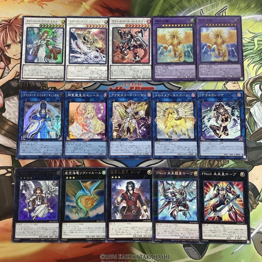 遊戯王 引退 ライトロードデッキ 3重スリーブ+余りカード+EX 遊戯王 引退 ライトロードデッキ 3重スリーブ+余りカード+EX