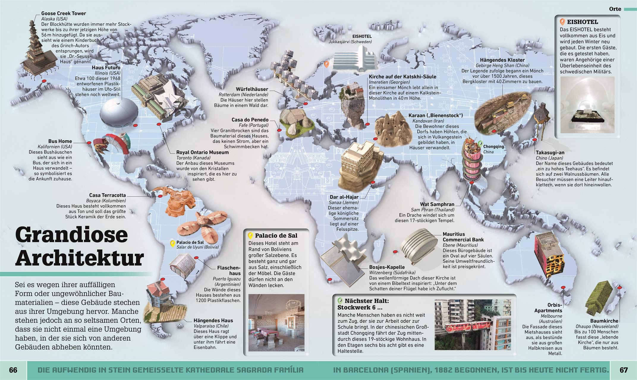 Der unglaublichste Atlas der Welt: So hast du unsere Erde noch nie gesehen. Spektakuläre 3-D-Karten