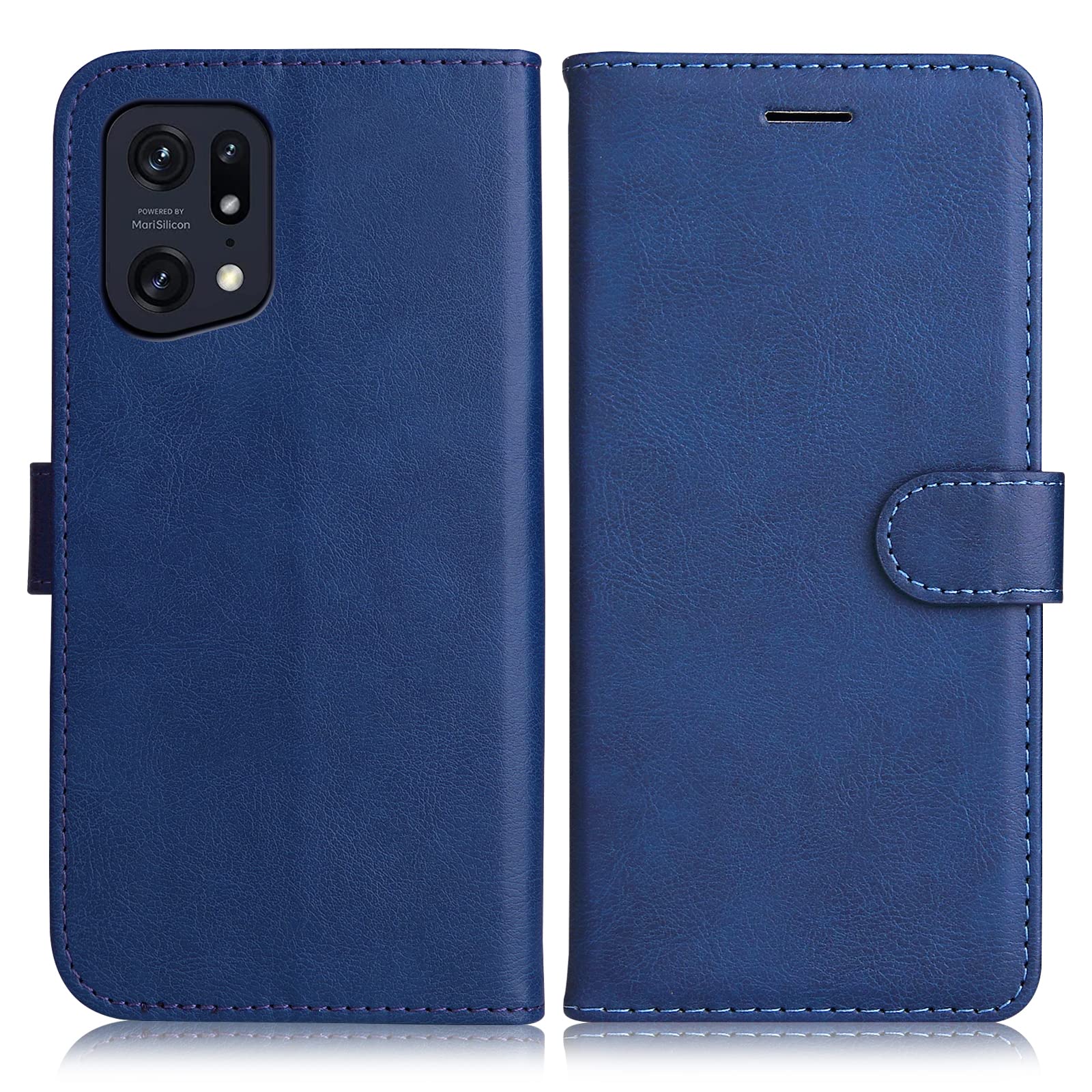 BEENTRYS Cover per OPPO Find X5 lite Pelle Portafoglio Cover,Fiori