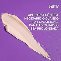Vista 3 de Crema para sarpullido de pañal Desitin de fortalecimiento máximo para bebés, 40% de óxido de zinc, hipoalergénica sin parabenos ni colorantes