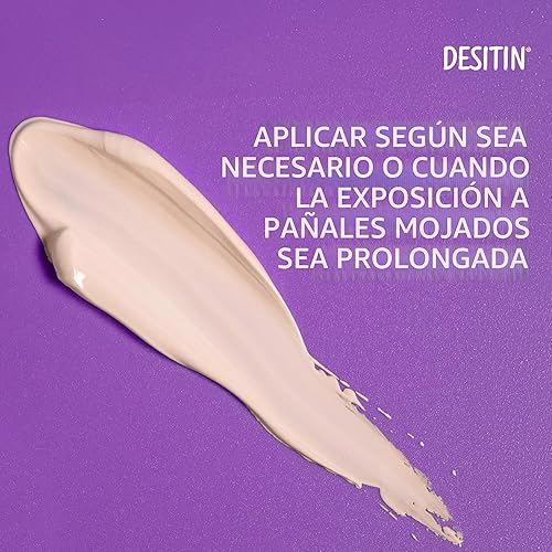 Miniatura 3 de Crema para sarpullido de pañal Desitin de fortalecimiento máximo para bebés, 40% de óxido de zinc, hipoalergénica sin parabenos ni colorantes