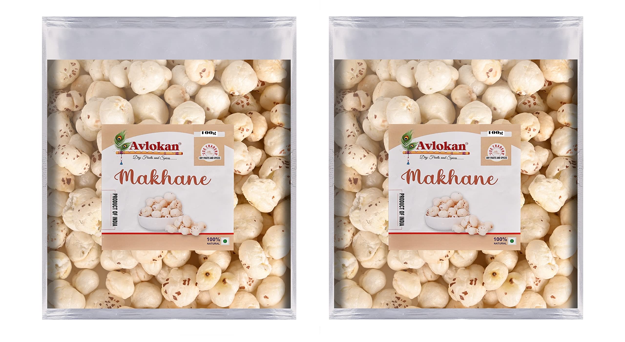 Avlokan Fox Nuts (Phool Makhana) | Hygienically Packed | Detoxifying Agent, Pack Of 2(100G X 2, 200g) (B09R4DL5Y2) Amazon Price History, Amazon Price Tracker