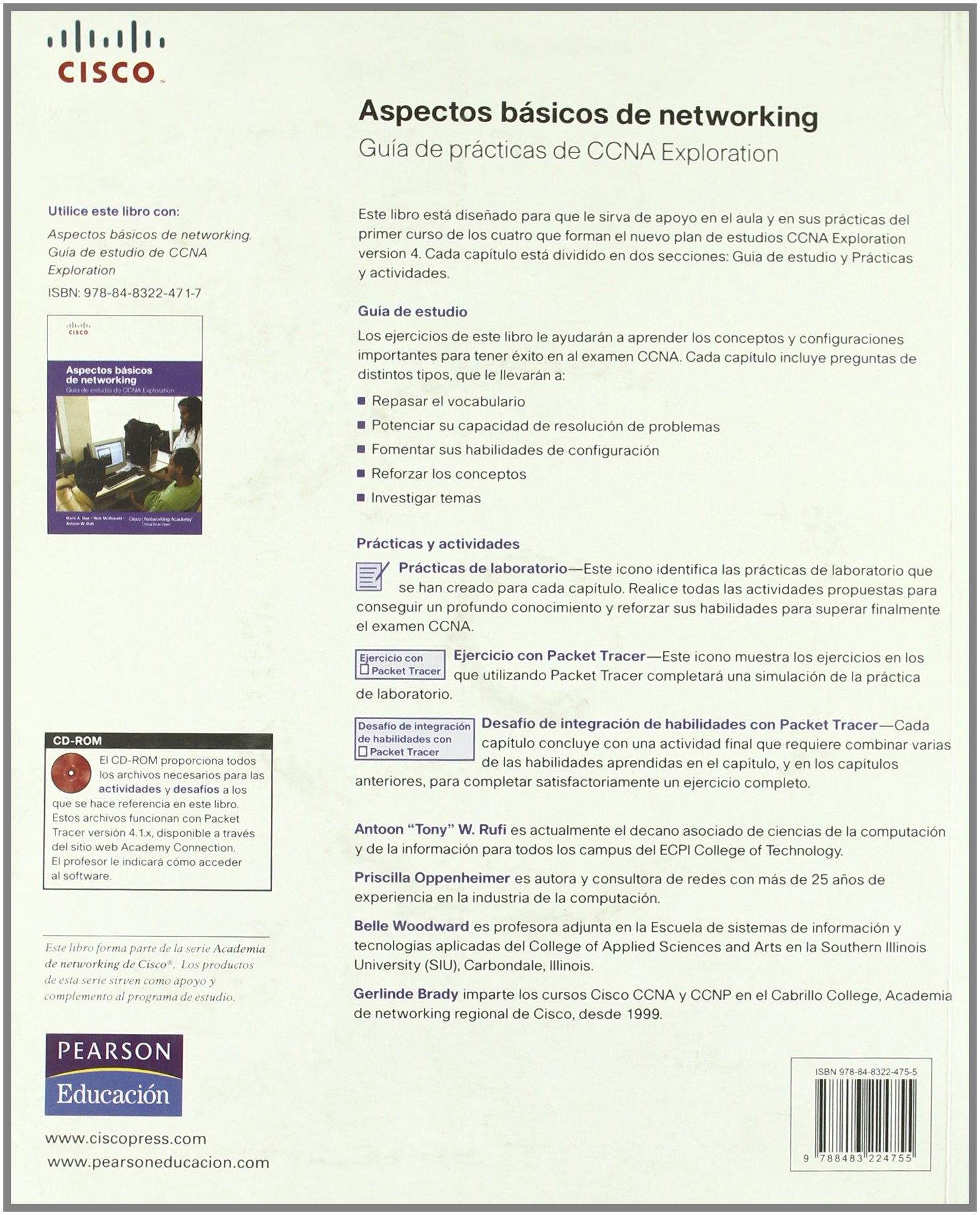 Guía de prácticas de CCNA eXPloration. Aspectos básicos de networking: Guía de prácticas de CCNA Exploration (Cisco Networking Academy)