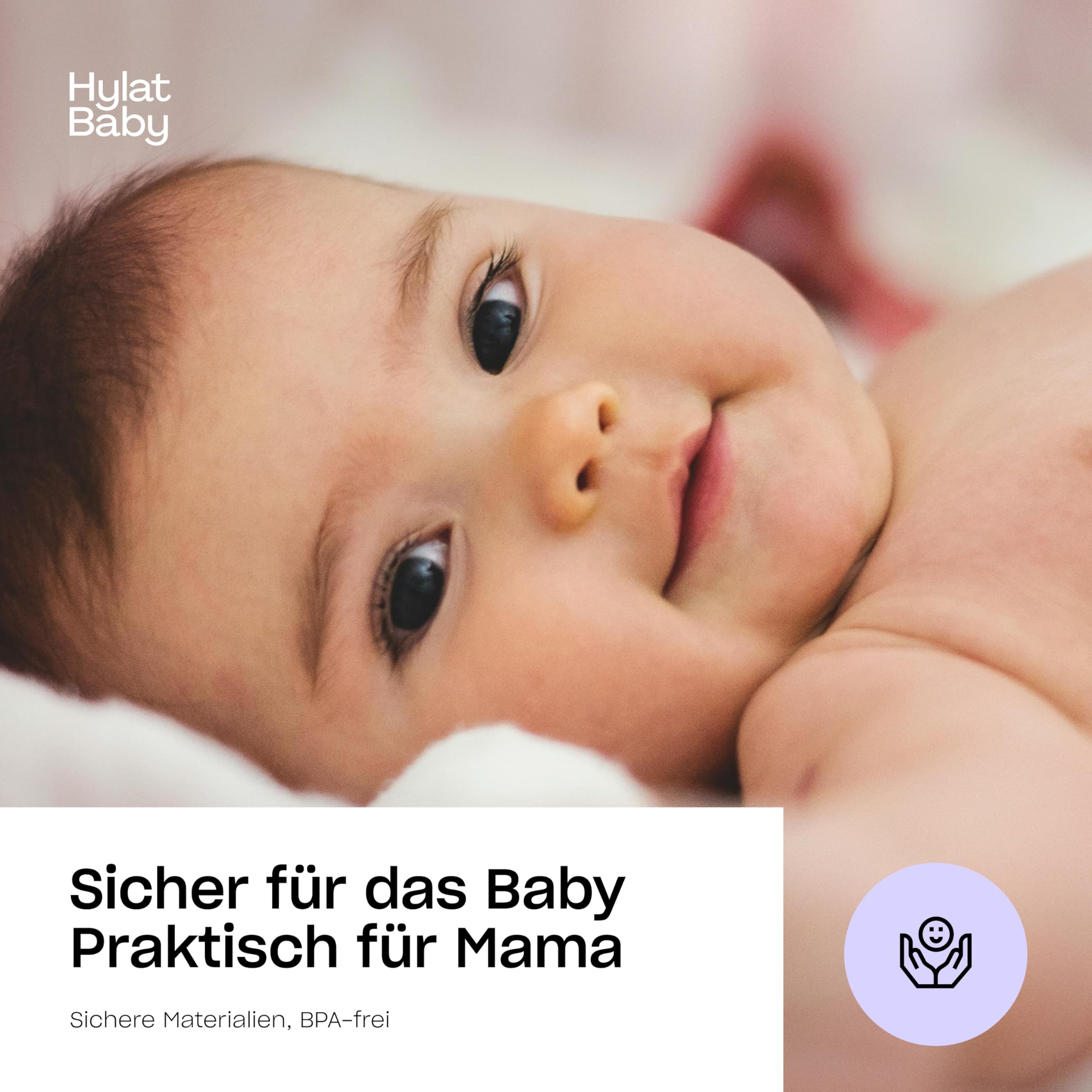 Hylat Baby Wickelunterlage – Faltbare & Abwaschbare Wickelmatte für Unterwegs – Leichte, Tragbare, mit Taschen & Klettverschluss – Hygienische Wickelunterlage für Kinderwagen & öffentliche Toiletten