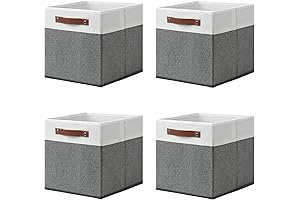 11x11x11 Cube Storage Bins: The Perfect Storage Solution for Any Room!
