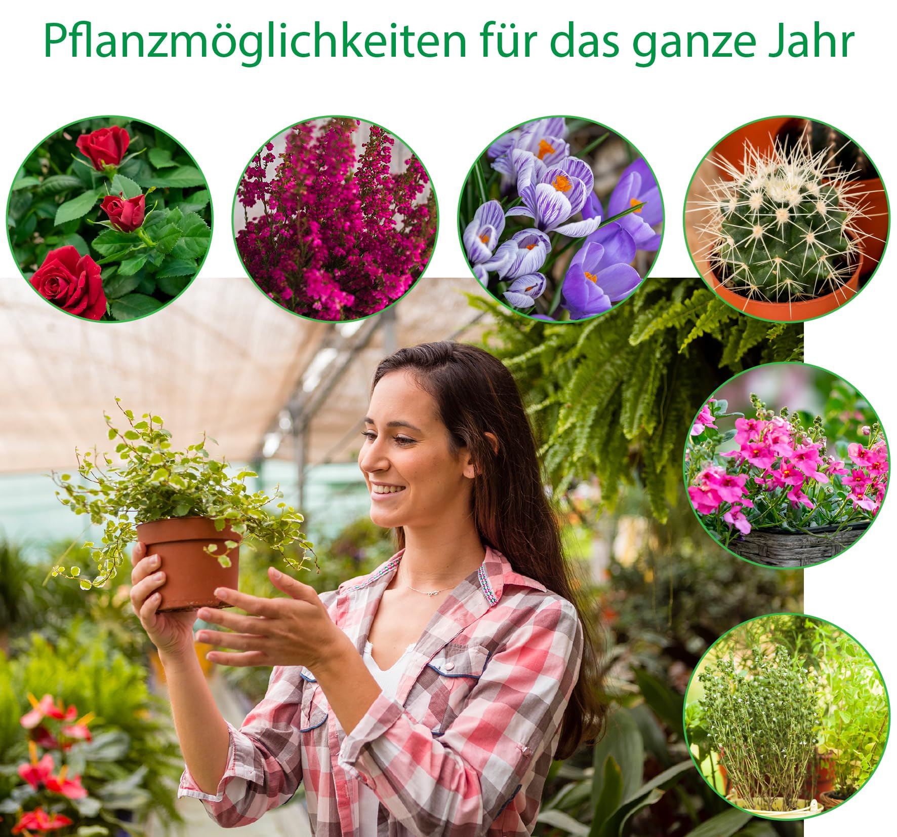 MC-Trend Paletten Blumenkästen - Pflanzkasten für Europalette - Balkonkasten Blumentopf aus Kunststoff Design Welle (6 Stück)