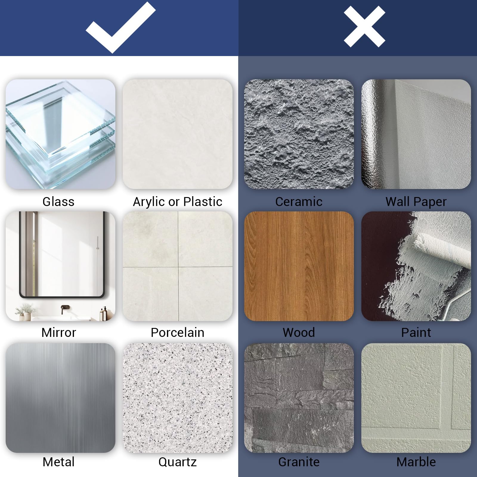 WellMade 2 Pack Brushed Stainless Steel Suction Cup Hooks for Shower Bathroom Kitchen Waterproof Rustproof Wall Hooks for — view 3