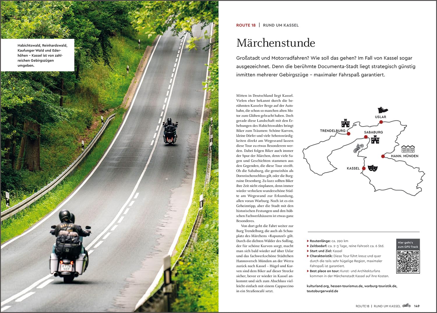 KUNTH Abgefahren, Unentdeckte Bikertouren in Deutschland: Mit dem Motorrad durch Deutschland
