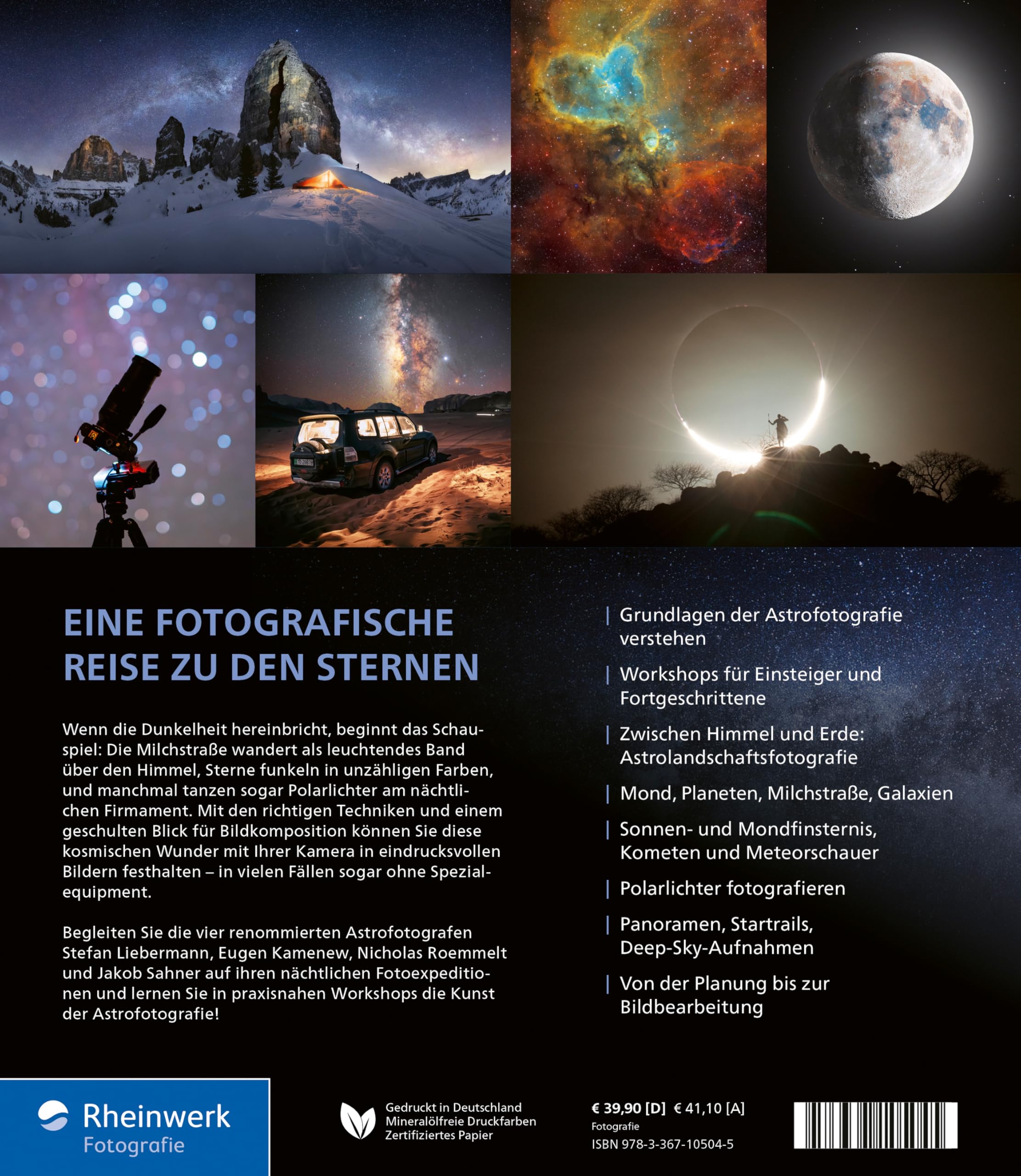 Faszination Astrofotografie: Grundlagen, Projekte, Meisterstücke. Foto-Workshops für Einsteiger und Fortgeschrittene