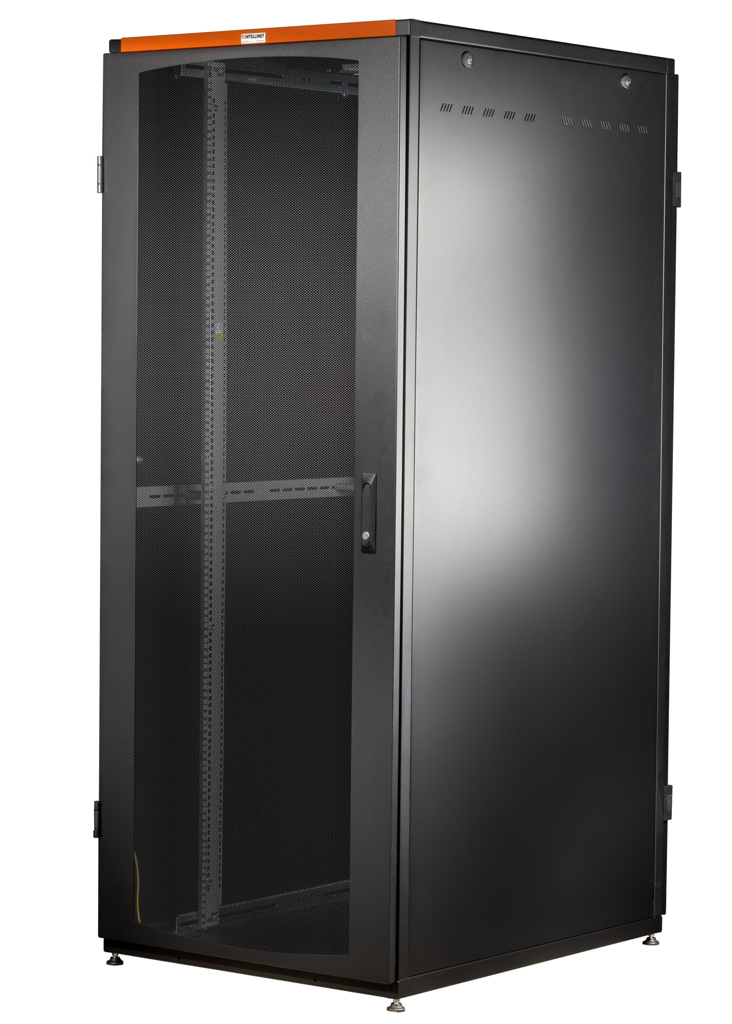 INTELLINET 161378 Armadio Server Rack NextGen 1000 19" 800x1200 27U Nero Porta Grigliata Nero
