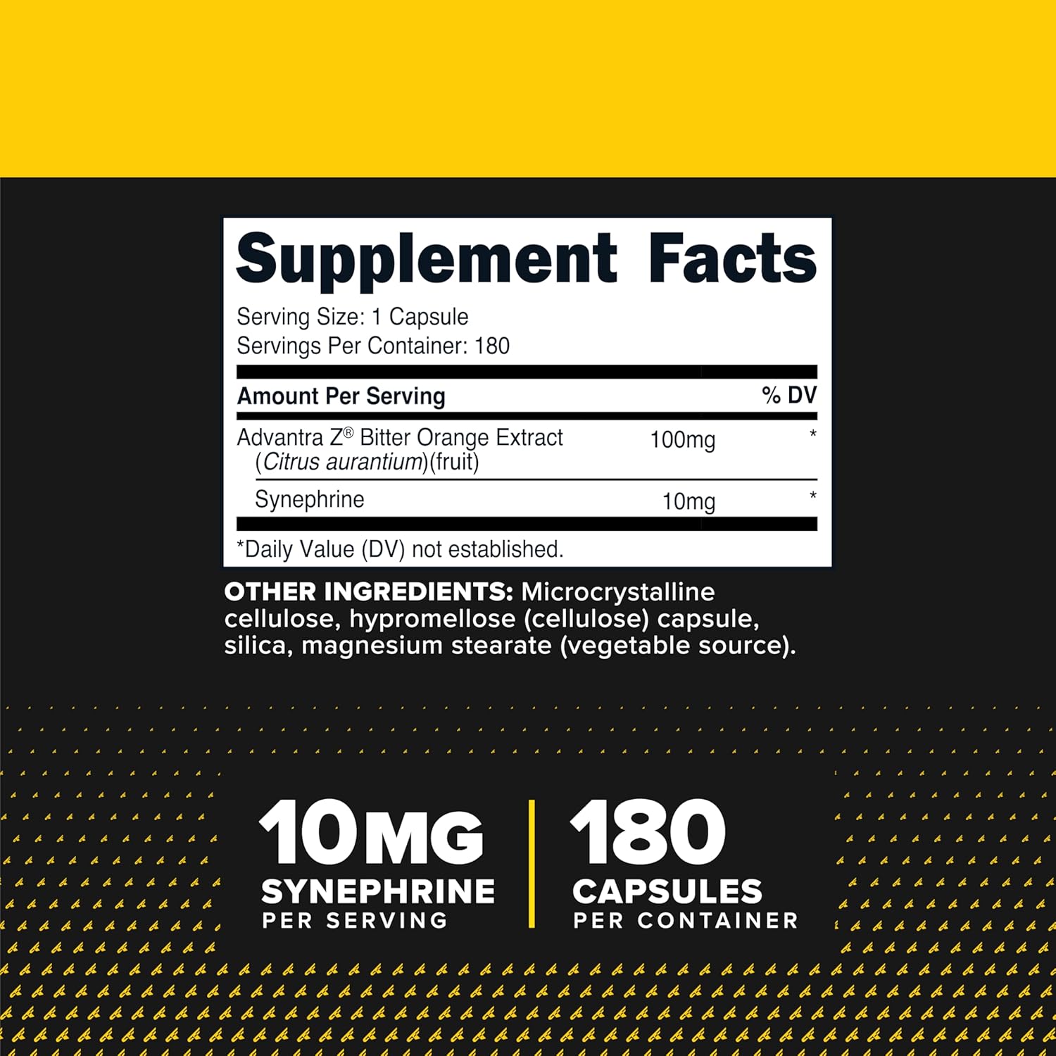 Primaforce Syneburn Supplement, 180 Capsules – Synephrine from ADVANTRA Z (Pack of 2)
