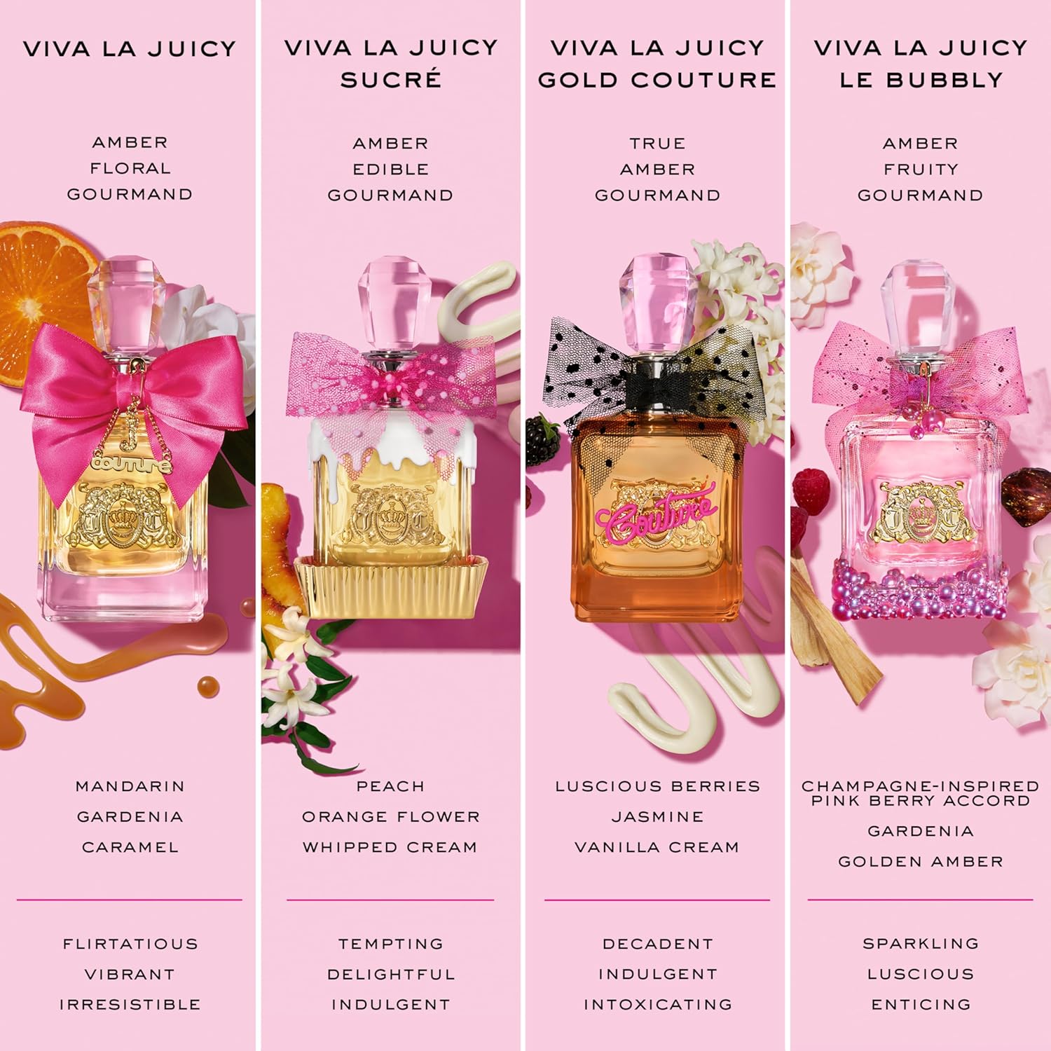 Juicy Couture Viva La Juicy Eau De Parfum, Women's Perfume with Notes of Mandarin, Gardenia & Caramel, Floral & Sweet, EDP Spray - Image 8