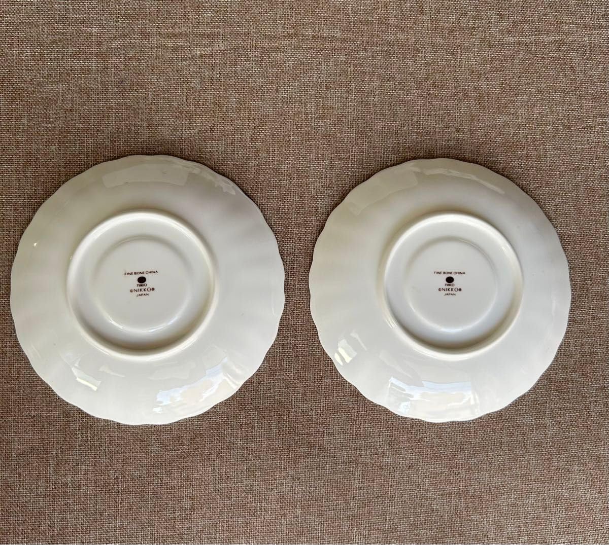 NIKKO ファインボーンチャイナ 皿 4枚セット　スープ　ニッコー NIKKO ファインボーンチャイナ 皿 4枚セット スープ ニッコー