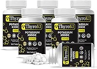 Vista 11 de Pastillas de yoduro de potasio de 130 mg – Soporte para tiroides y respiratorio – YODO Naciente KI Pills Suplemento de yodo de emergencia