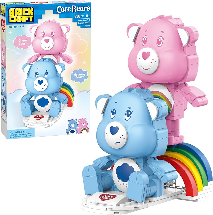 Amazon.com: Brickcraft Care Bears Building Bricks Set, 336 Pieces