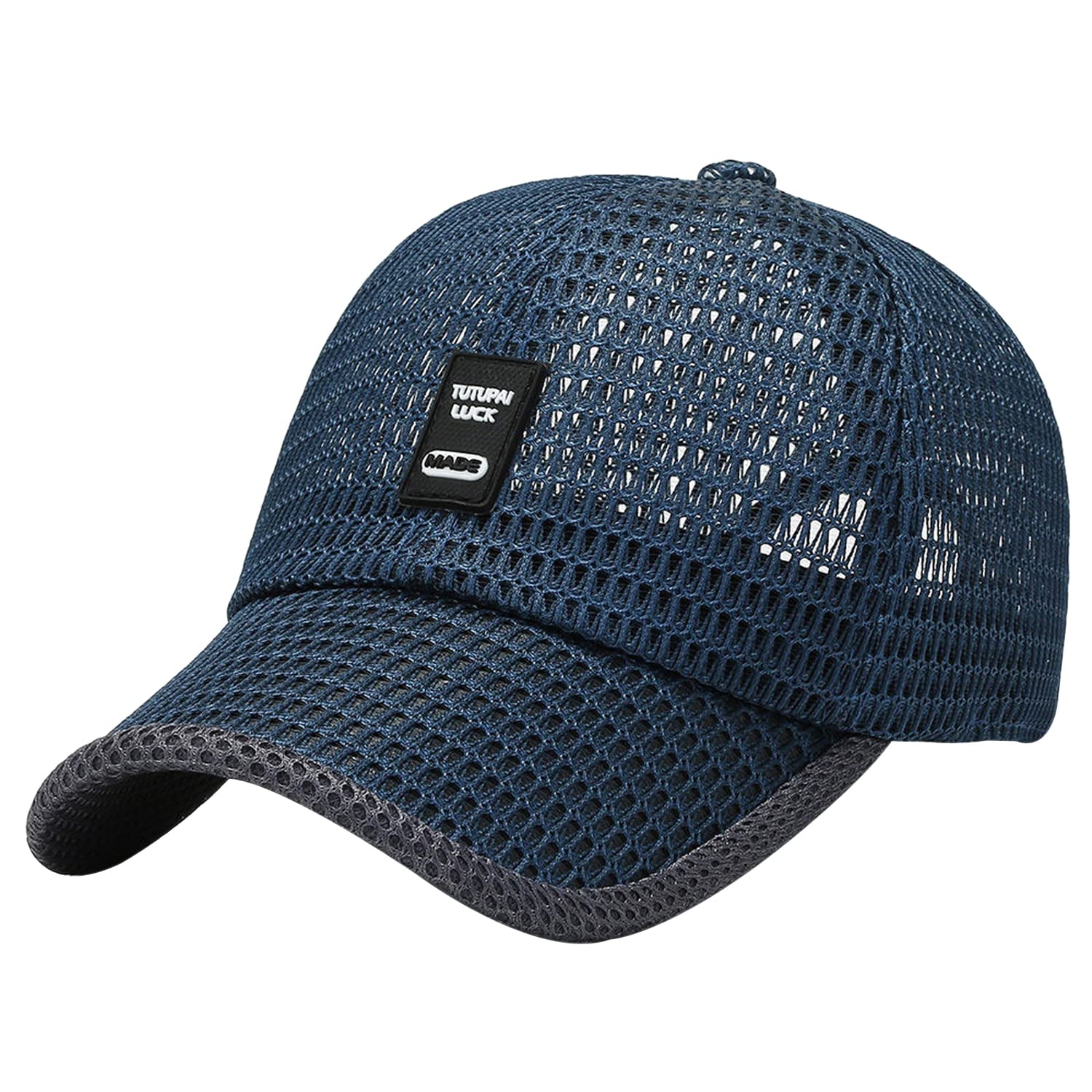 XRDSS Men Women Trucker Mesh Hat Adjustable Breathable Caps Casual Quick Dry Cool Hats